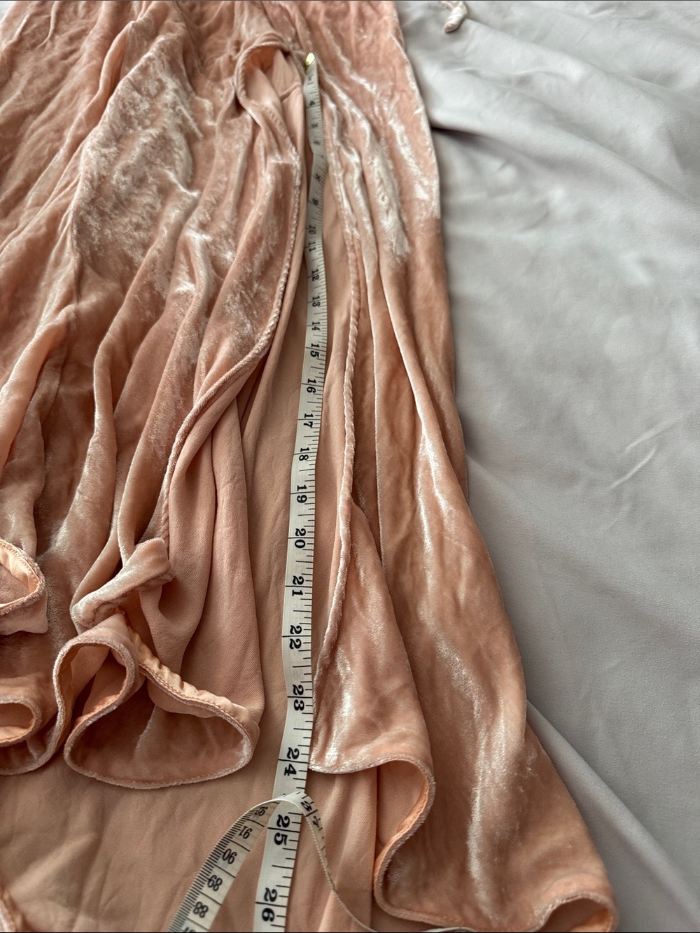 Attico | Marisa Var. 3 Velvet Slip Dress with Tie Straps Size S (estimate) - Picture 11 of 11